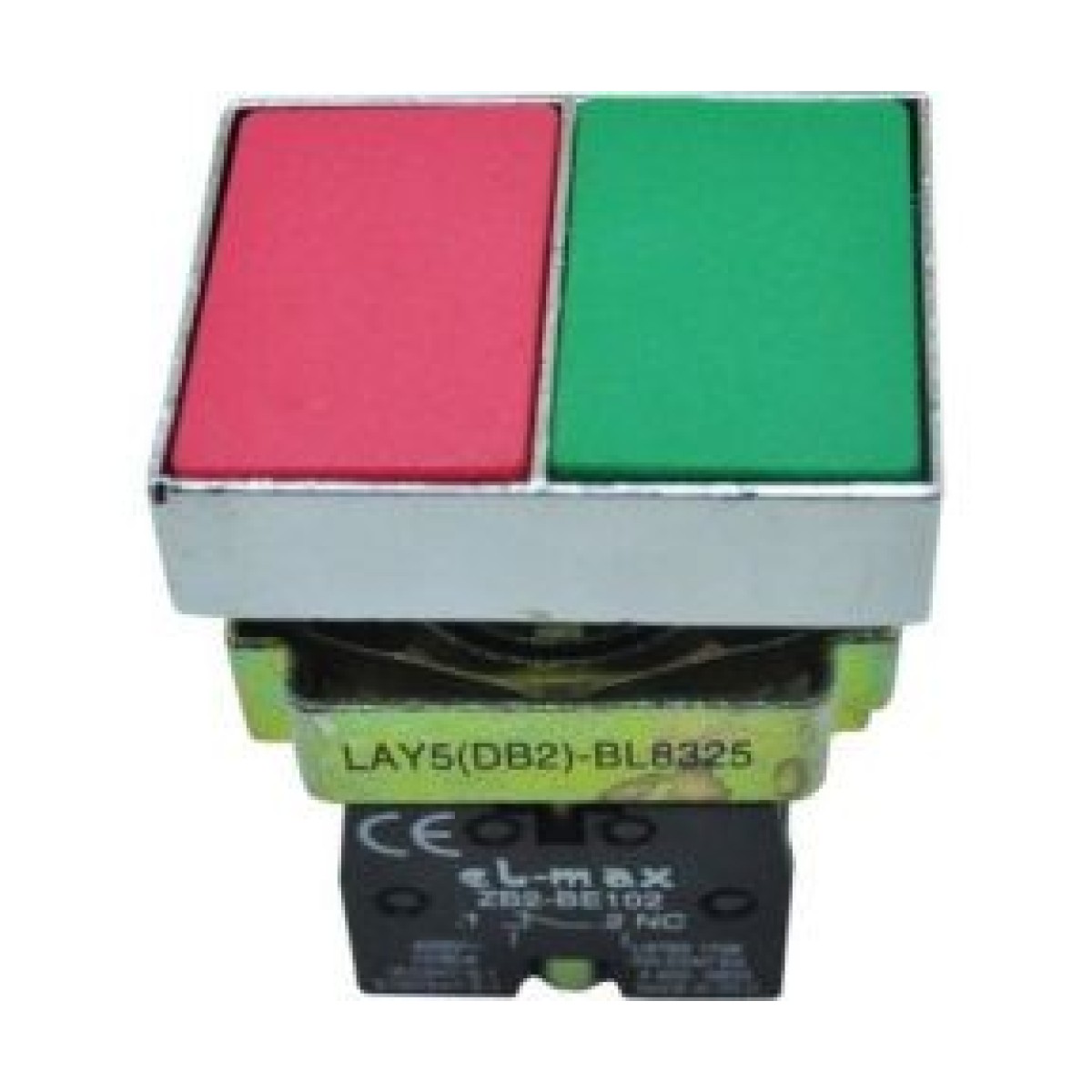 BL8425 İkiz Metal Yaylı Buton IP40 N/O+N/Cxz