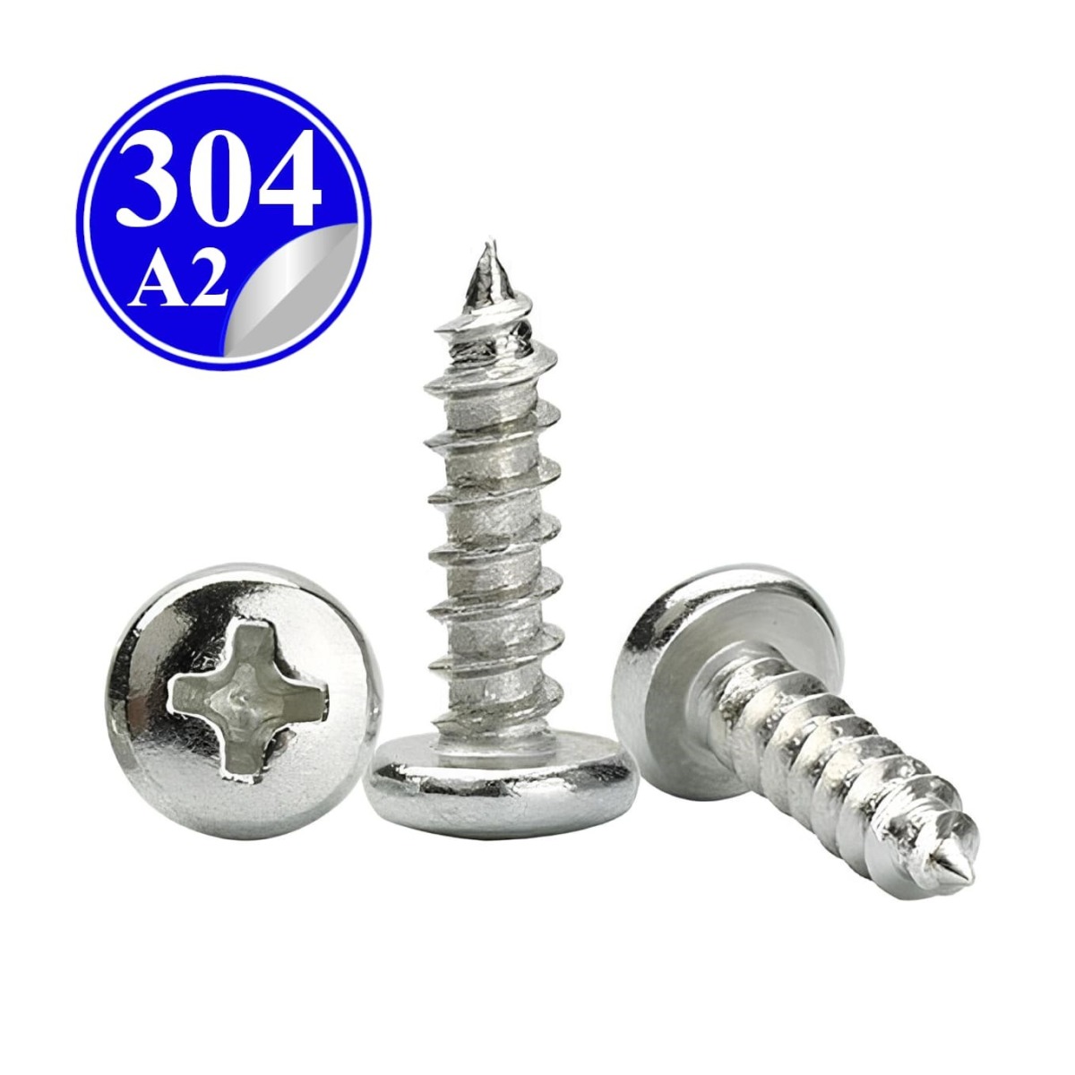 Paslanmaz Çelik Ysb Sac Vidası - 2.2mm