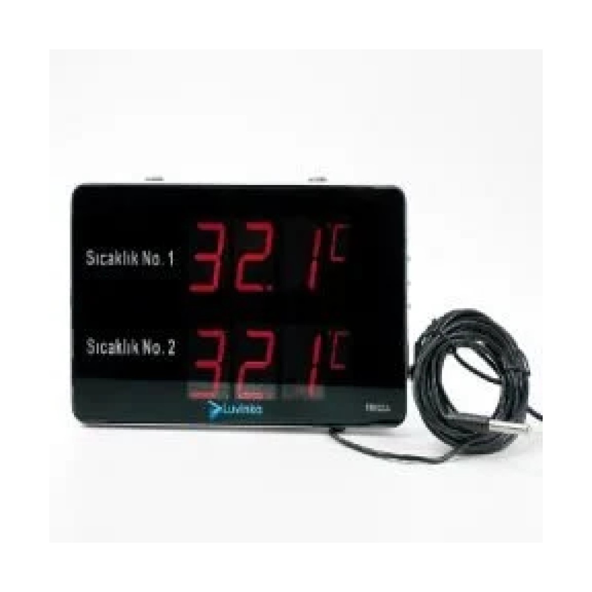Luvinka TR933A Dijital İç&Dış Sıcaklık Ölçer | Alarm-25cm Ekran