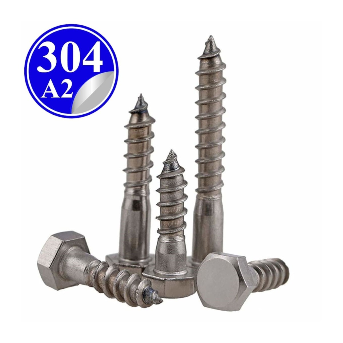 Paslanmaz Çelik Trifon Vida - 6mm