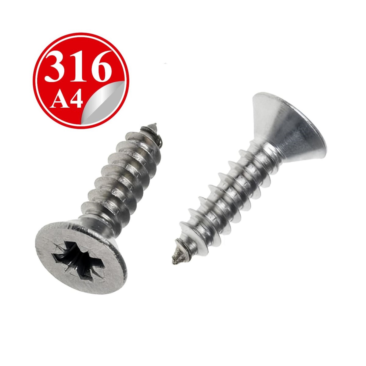 Paslanmaz Çelik 316 Kalite Yhb Sac Vidası