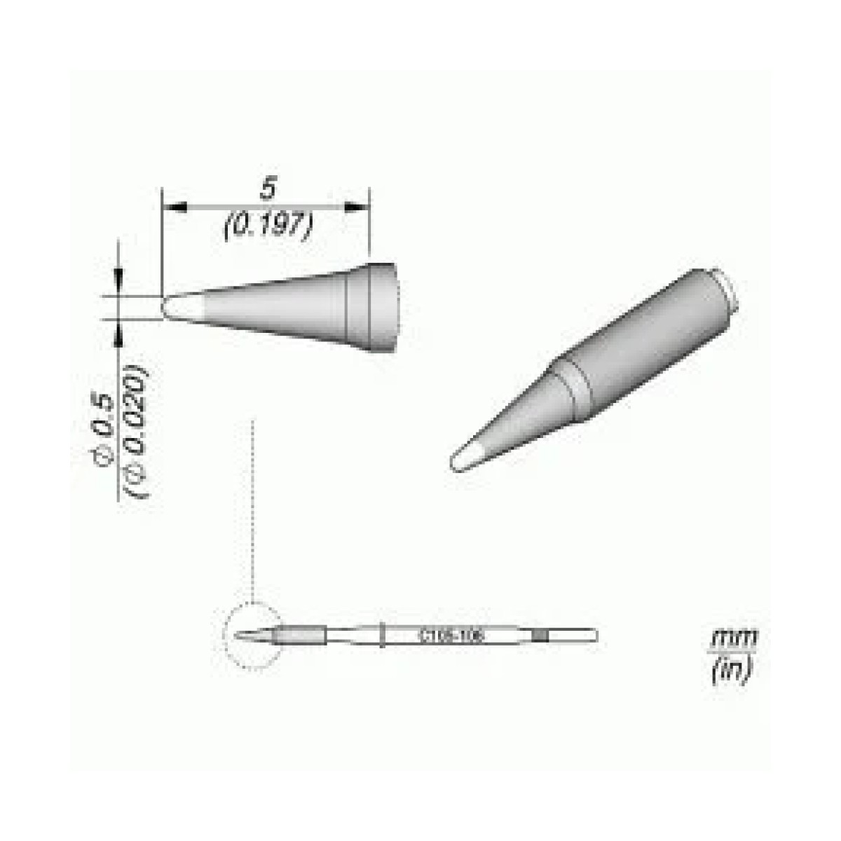 JBC C105-103 Havya Ucu