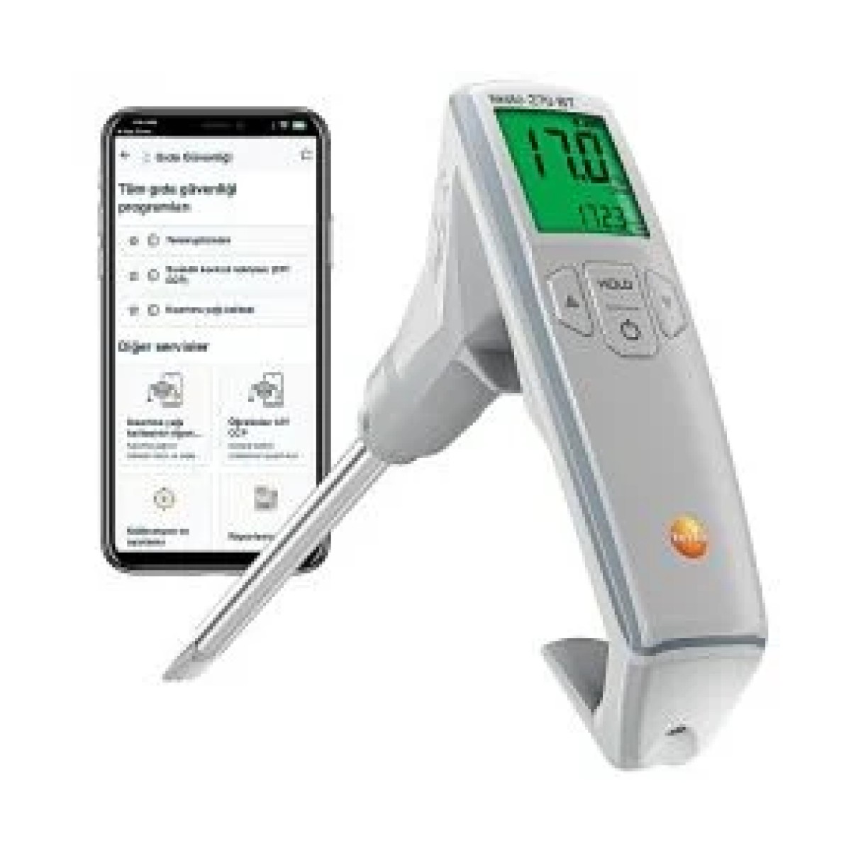 Testo 270 BT Akıllı Kızartma Yağı Kalite Ölçer