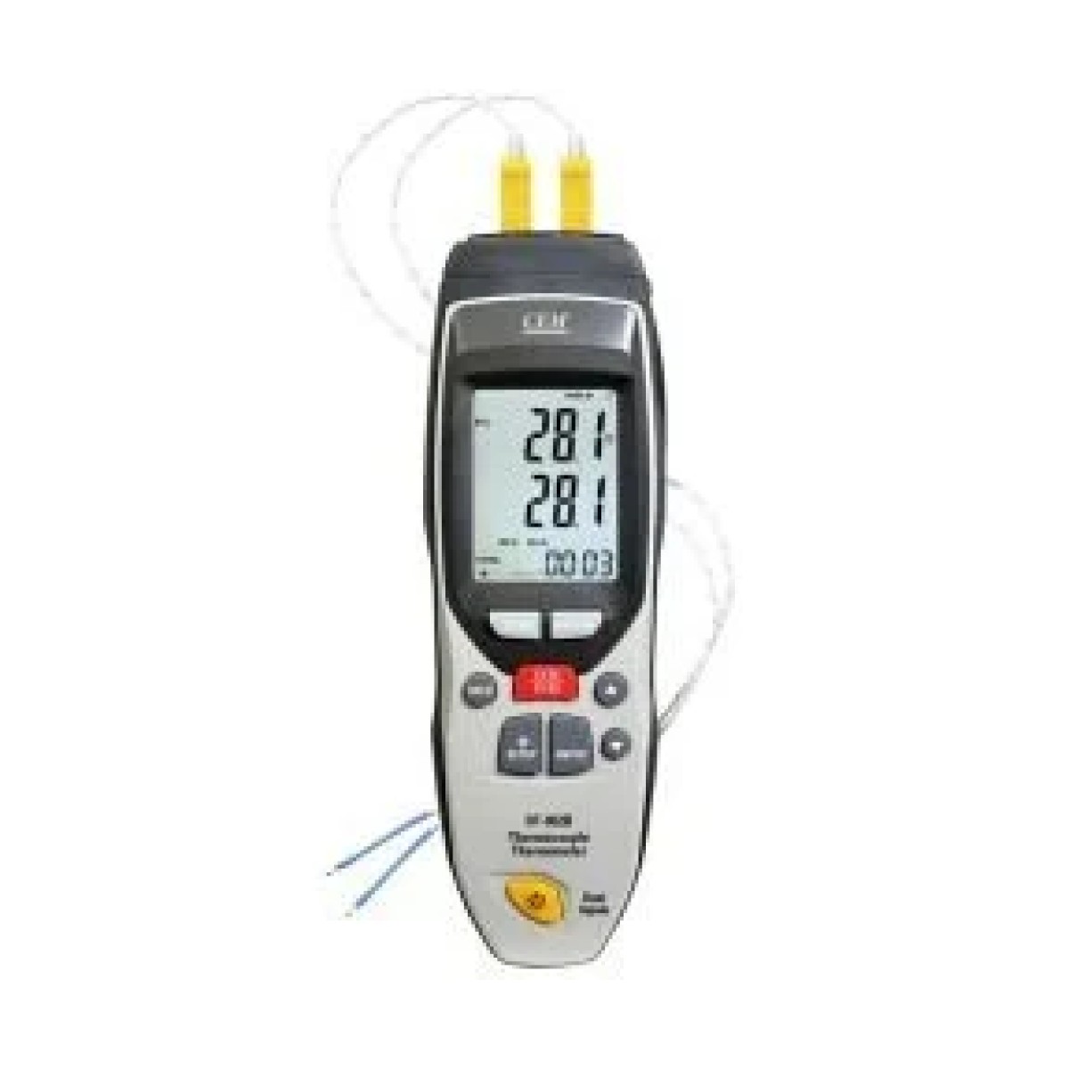 CEM DT-852B Dijital Çift Girişli Termokupl Termometre (Tip K ve J)
