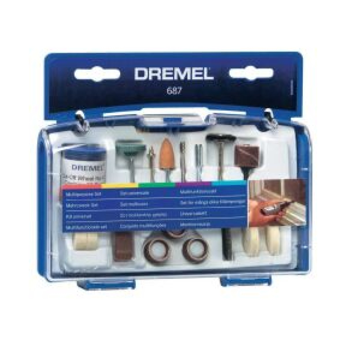Dremel 687 52 Parça Karışık Çok Amaçlı Gravür Seti