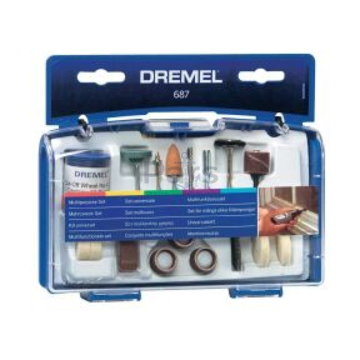 Dremel 687 52 Parça Karışık Çok Amaçlı Gravür Seti