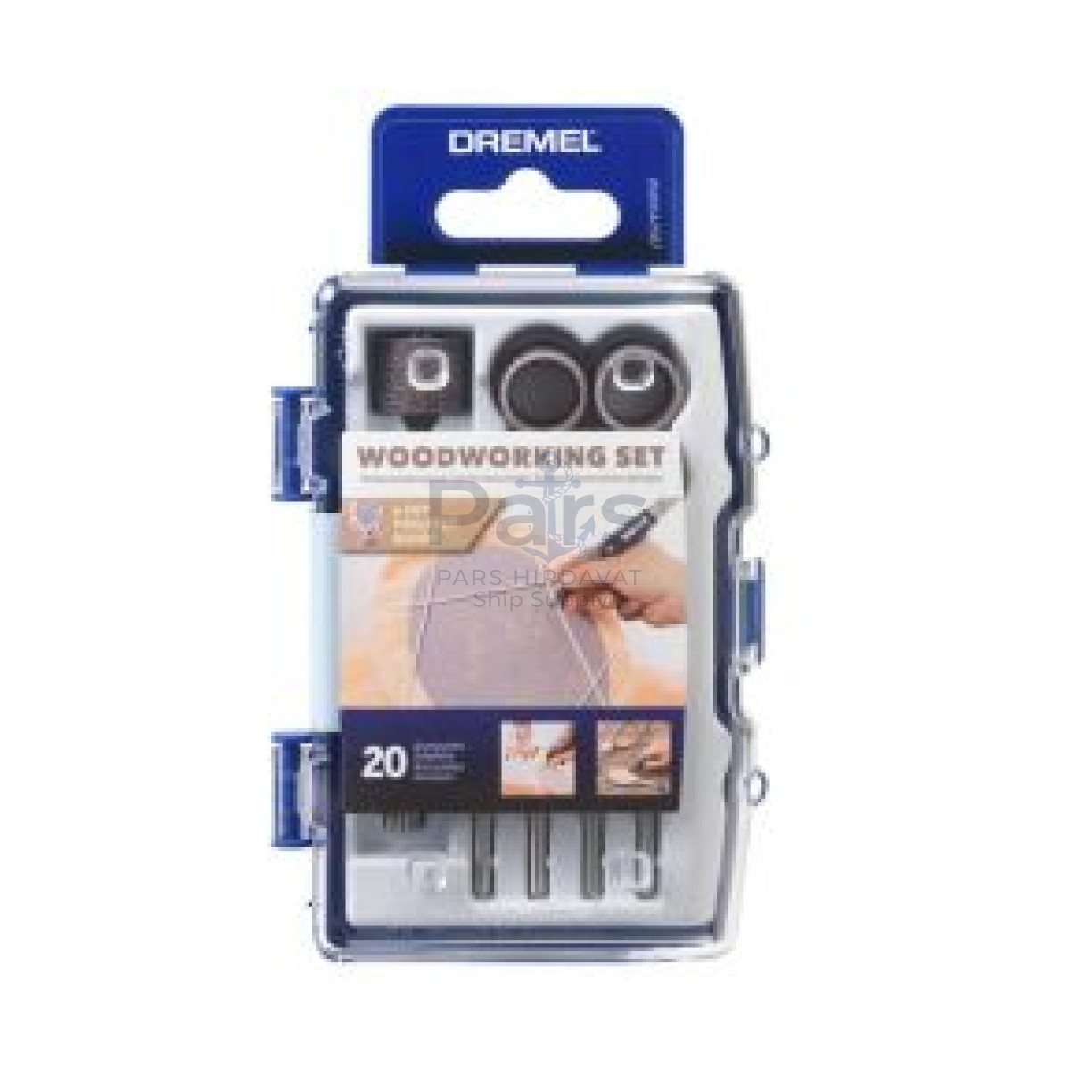 Dremel 681 20 Parça Ahşap İşleme Aksesuar Seti