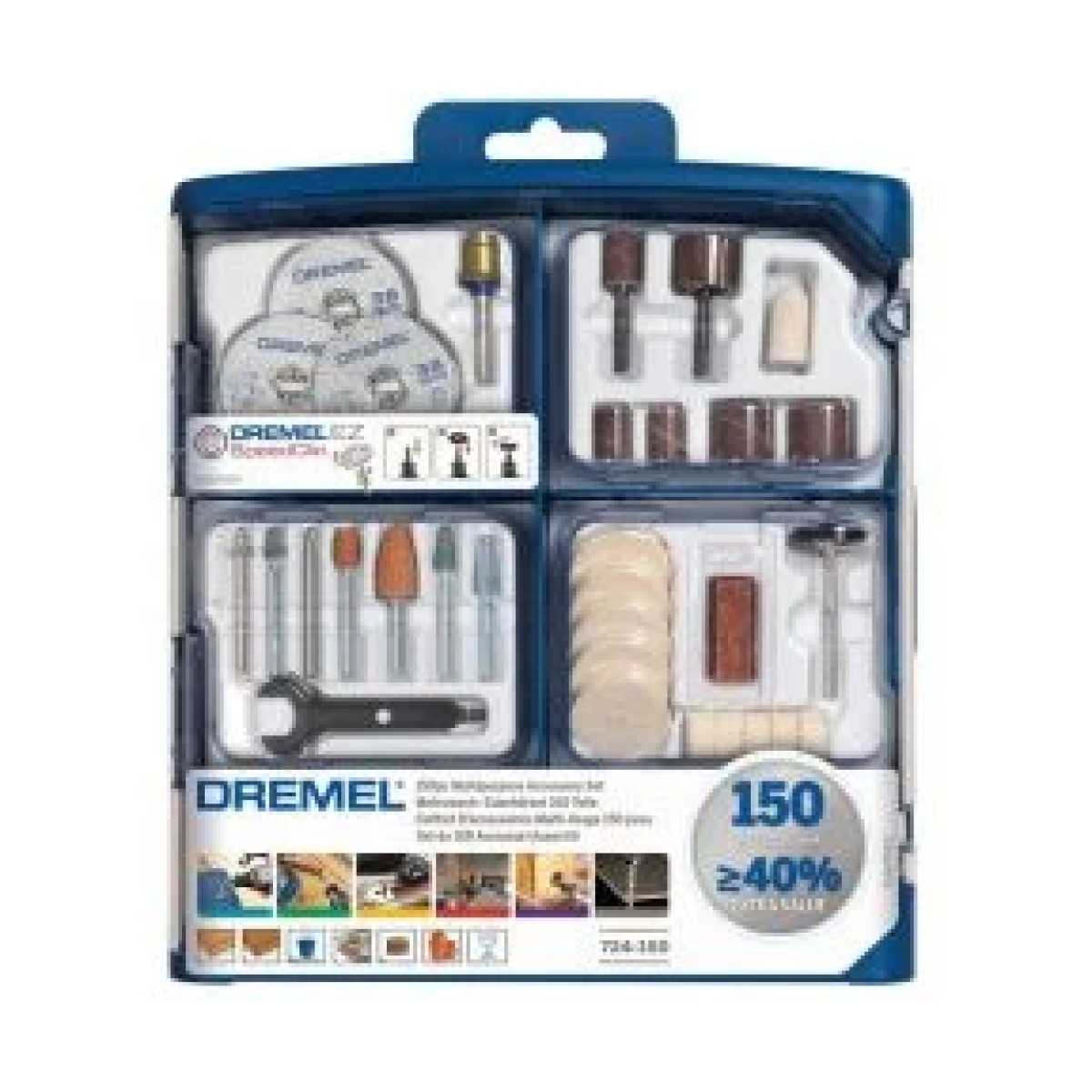 Dremel S724 150 Parça Çok Amaçlı Aksesuar Seti