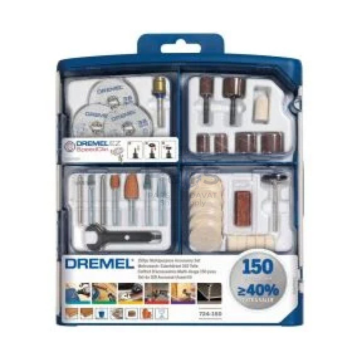 Dremel S724 150 Parça Çok Amaçlı Aksesuar Seti