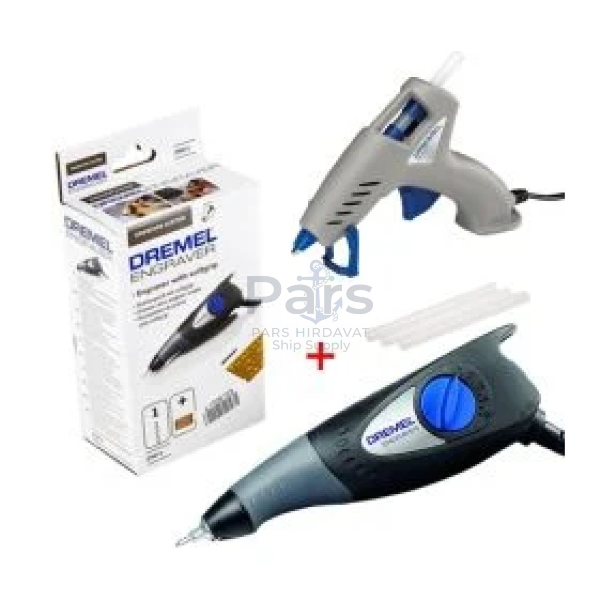 Dremel Engraver 290-1 Yazı Gravür Makinesi ve 910-3 Silikon Tabancası Seti