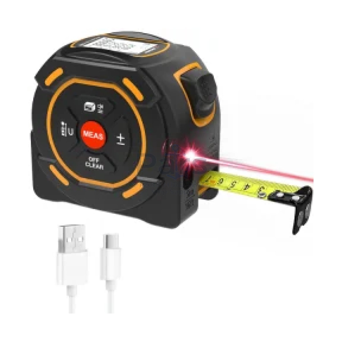 Sndway SW-TM60A Lazer Mesafe Ölçerli Şerit Metre | 60m + 5m