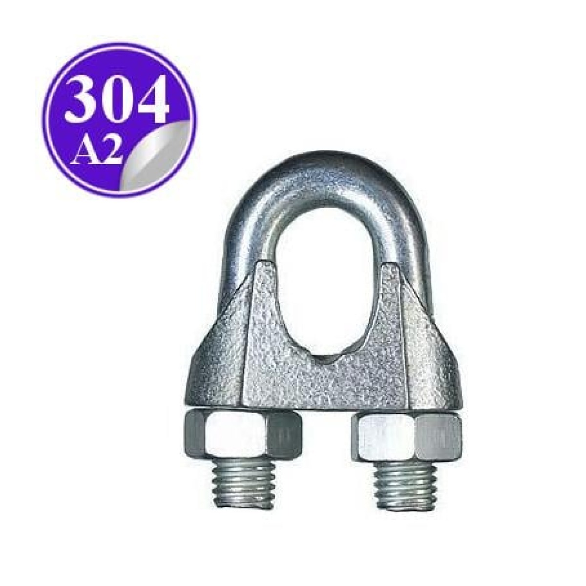 Paslanmaz Çelik 304 Kalite Klemens - Metrik 4
