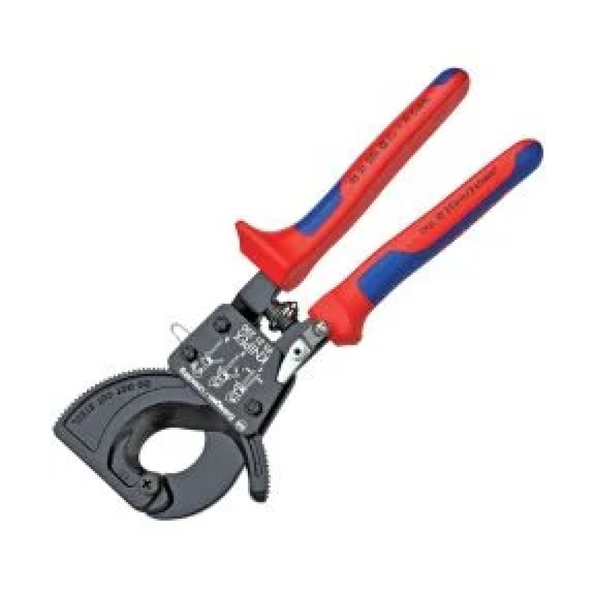 Knipex 95 31 250 Cırcır Mekanizmalı Kablo Kesici