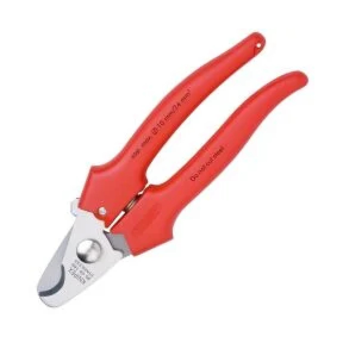 Knipex 95 05 165 Kablo Makası Yaylı İnce İzole 165mm
