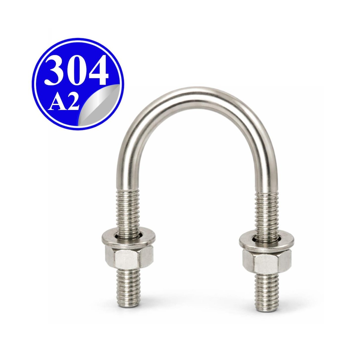 Paslanmaz Çelik 304 Kalite U Bolt