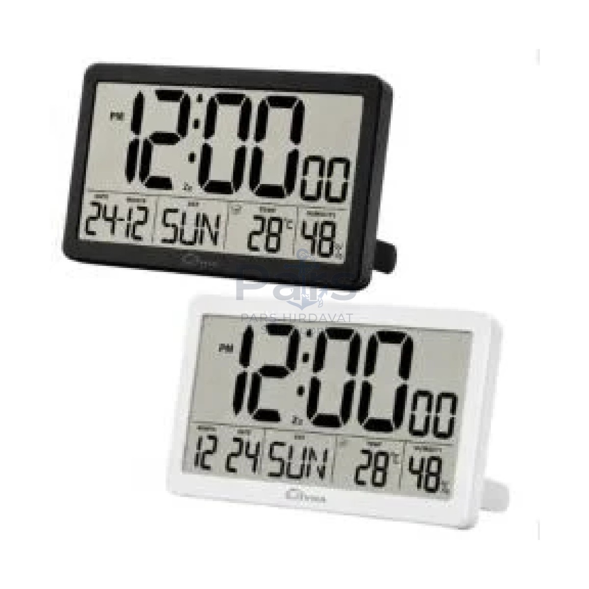 Loyka LCD75 Dijital LCD Saat Termometre | Tarih, Sıcaklık ve Nem Göstergeli