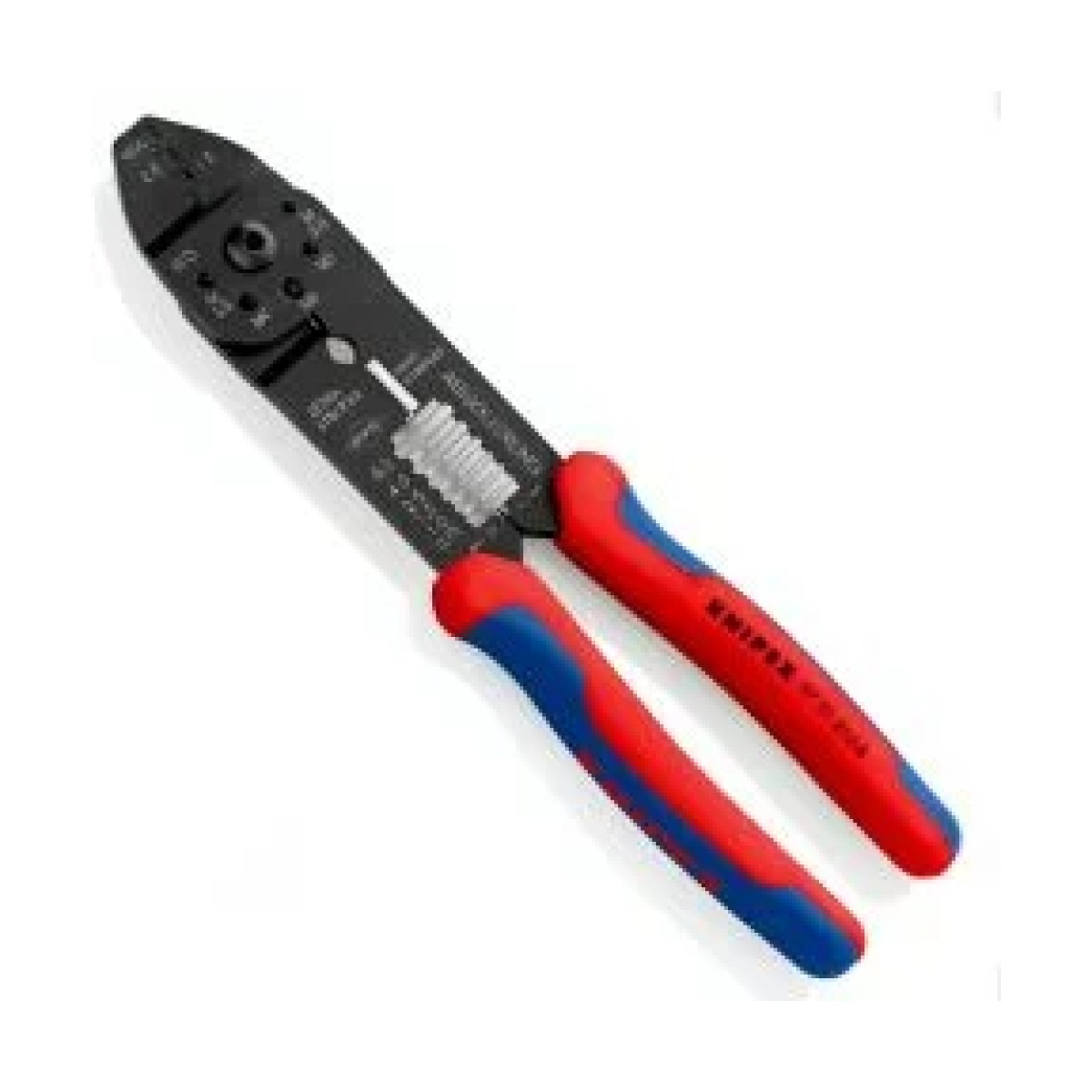 Knipex 97 21 215B Pabuç Sıkma ve Kablo Sıyırma Pensesi