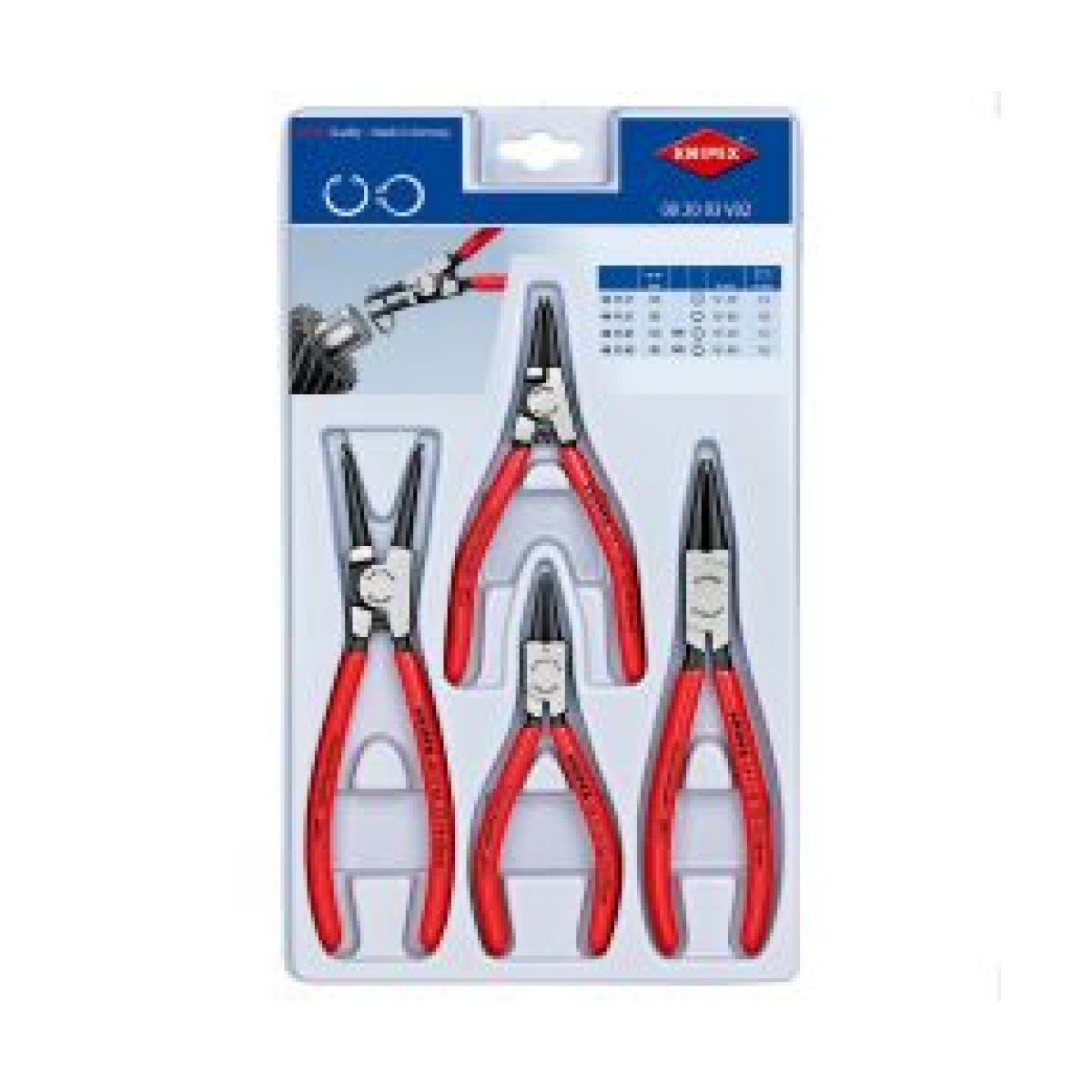 Knipex 00 20 03 V02 Segman Pense Seti
