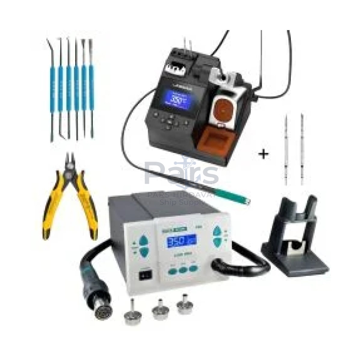 Profesyonel Cep Telefonu ve Elektronik Tamir Seti | JBC CD-2SQF ve Quick 861DW