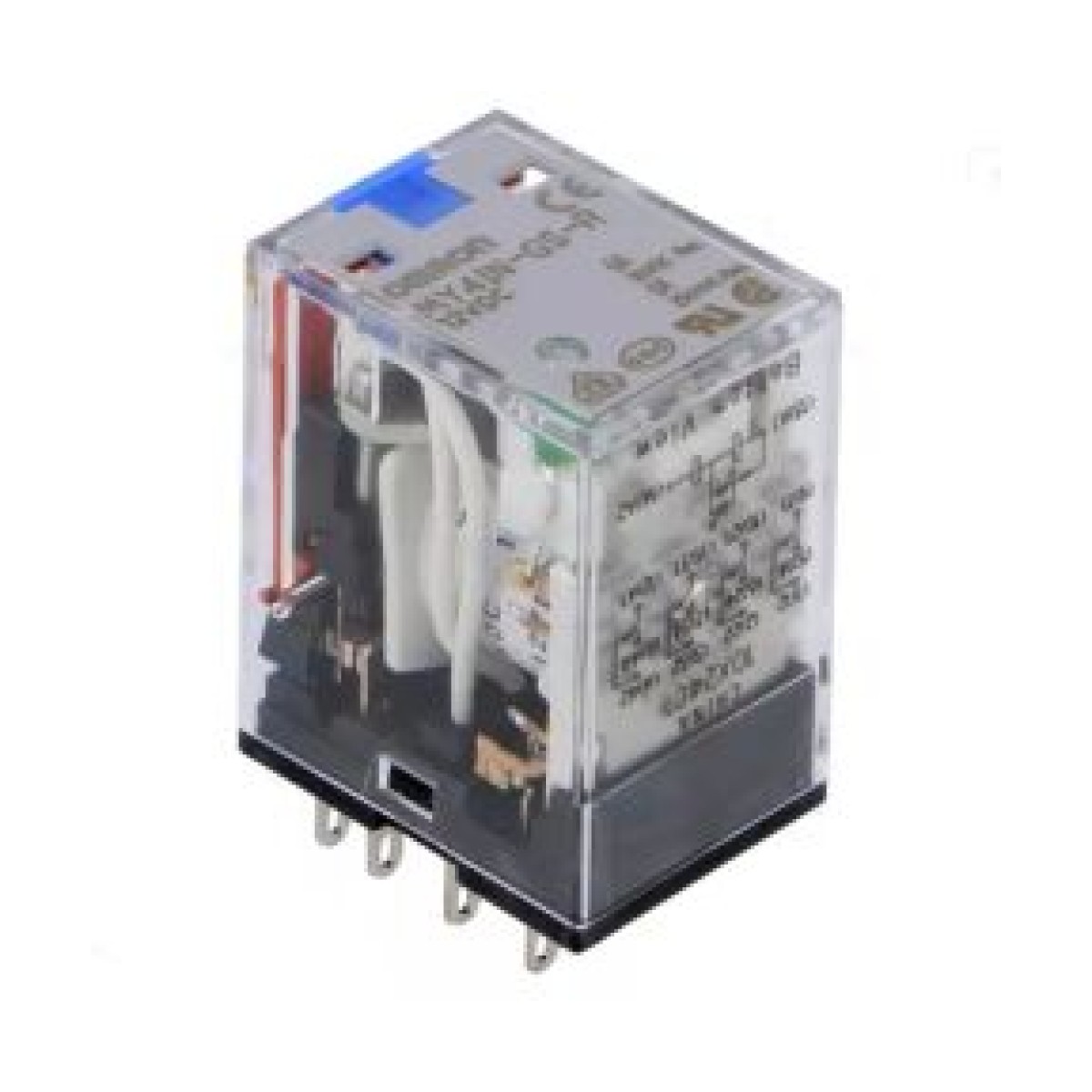 Omron MY4IN 12V DC 6A 4 Kontak Ledli Röle