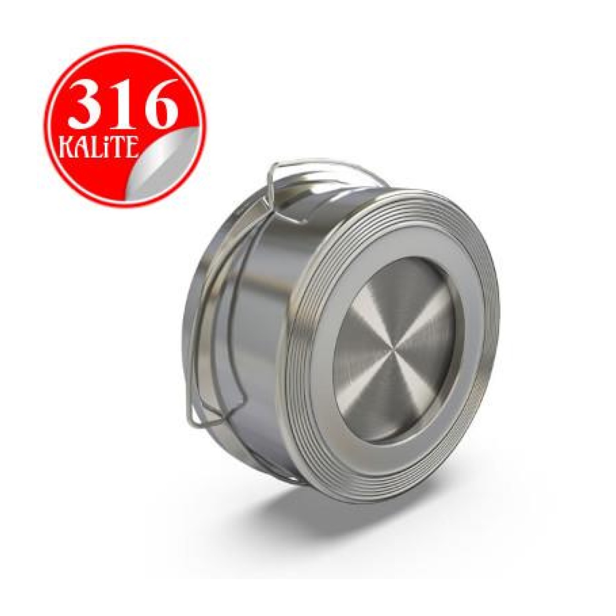Stainless Steel 316 Kalite Disko Çekvalf image 2