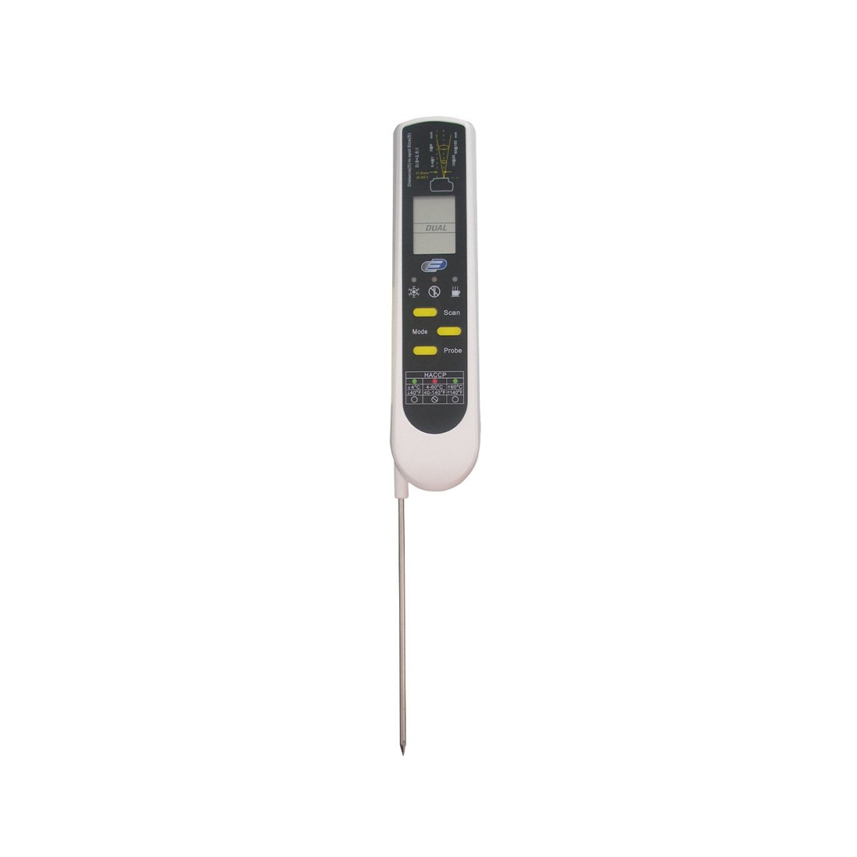 Digital infrared probe thermometer DUALTEMP PRO 31.1119