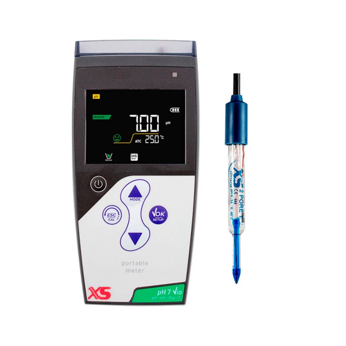 XS pH 7 Vio GIDA için taşınır pH metre - Elektrod -2 PORE T