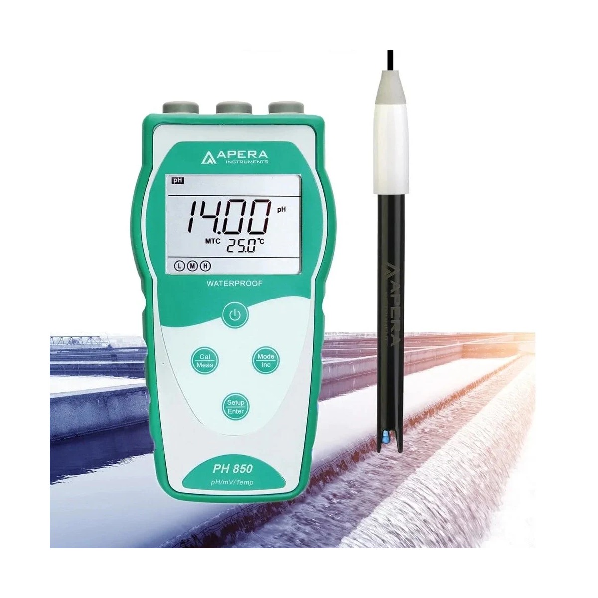 PH850-WW pH metre su arıtma için