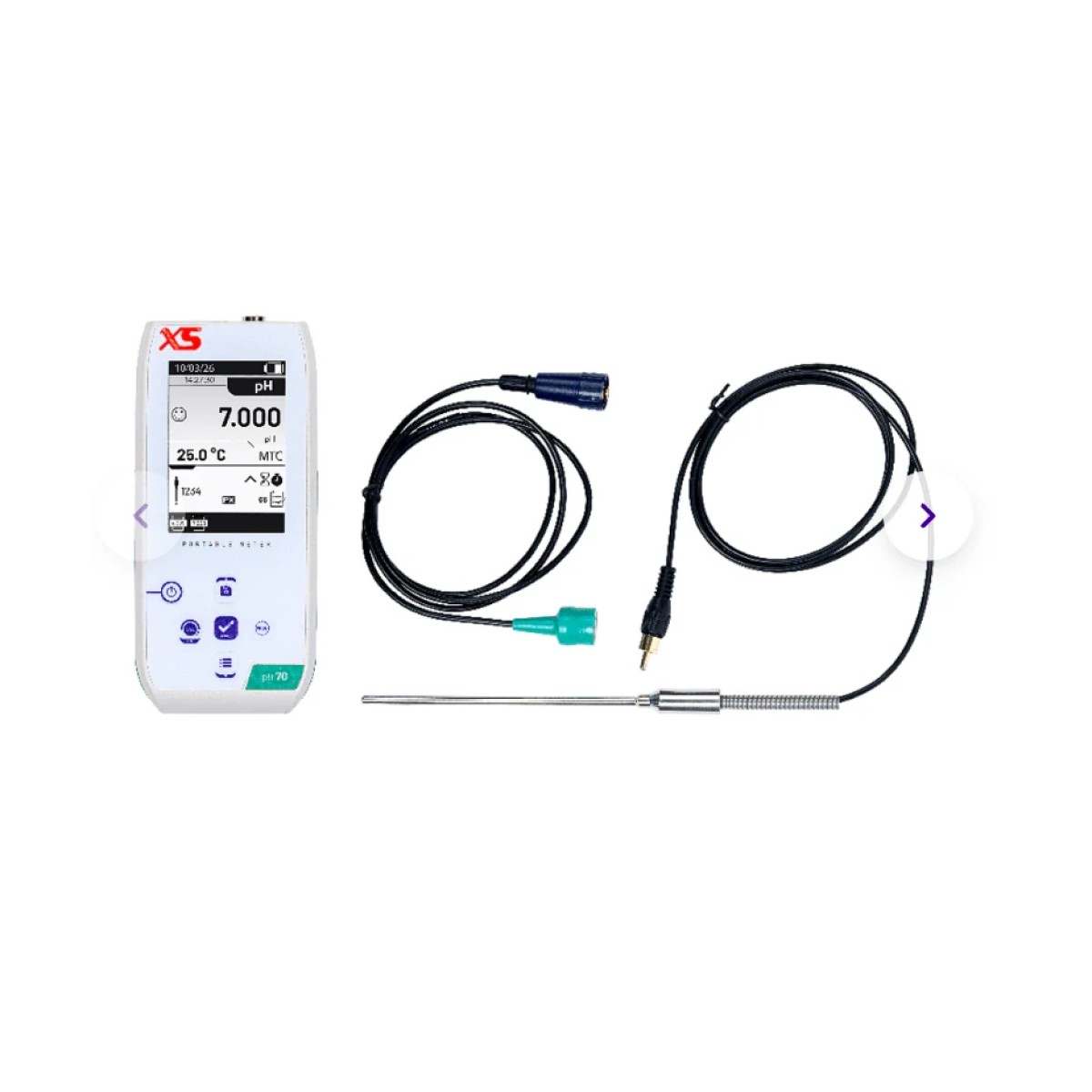 XS pH 70 NEX Taşınabilir pH Metre – Elektrotsuz