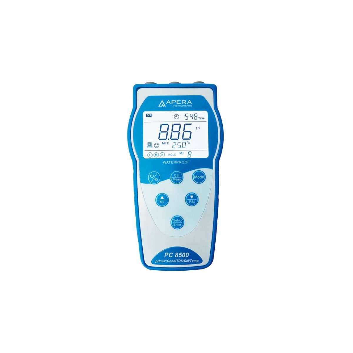 APERA PC8500 Taşınabilir pH/mV/İletkenlik/TDS/Tuzluluk/Sıcaklık Metre Takımı