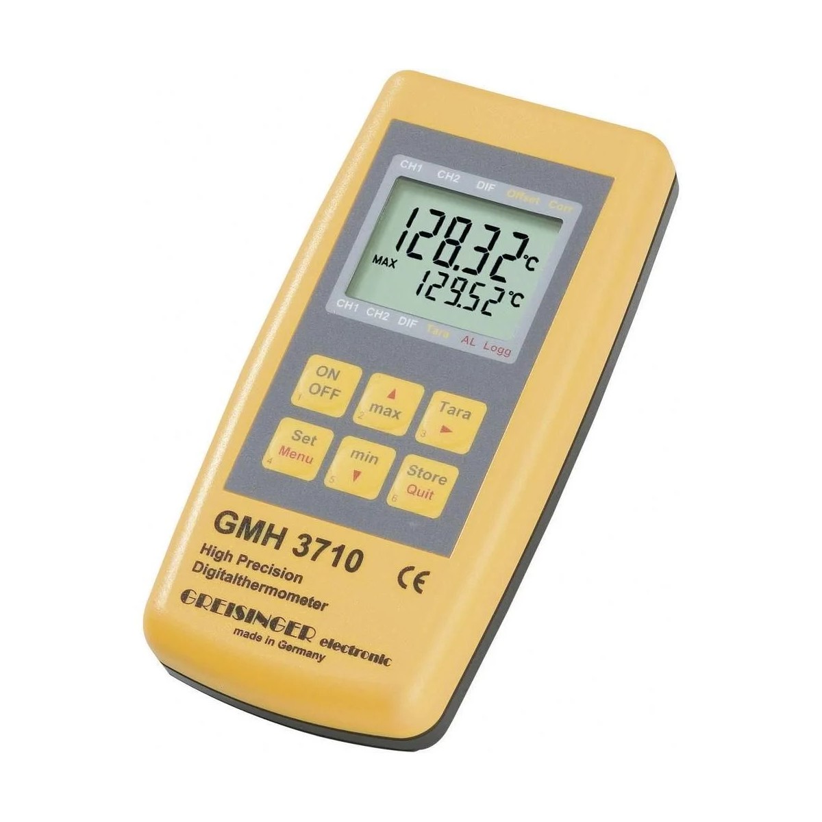 Greisinger GMH 3710 Yüksek Hassasiyette Pt100 Termometre