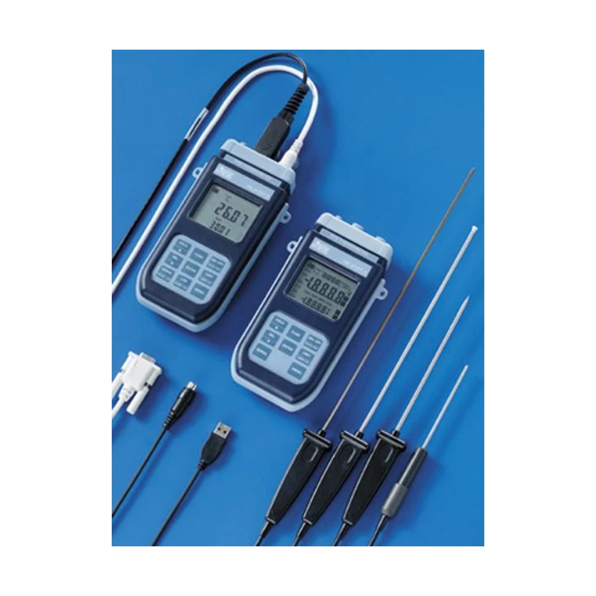 DeltaOhm HD2107 termometreler Pt100 ve Pt1000