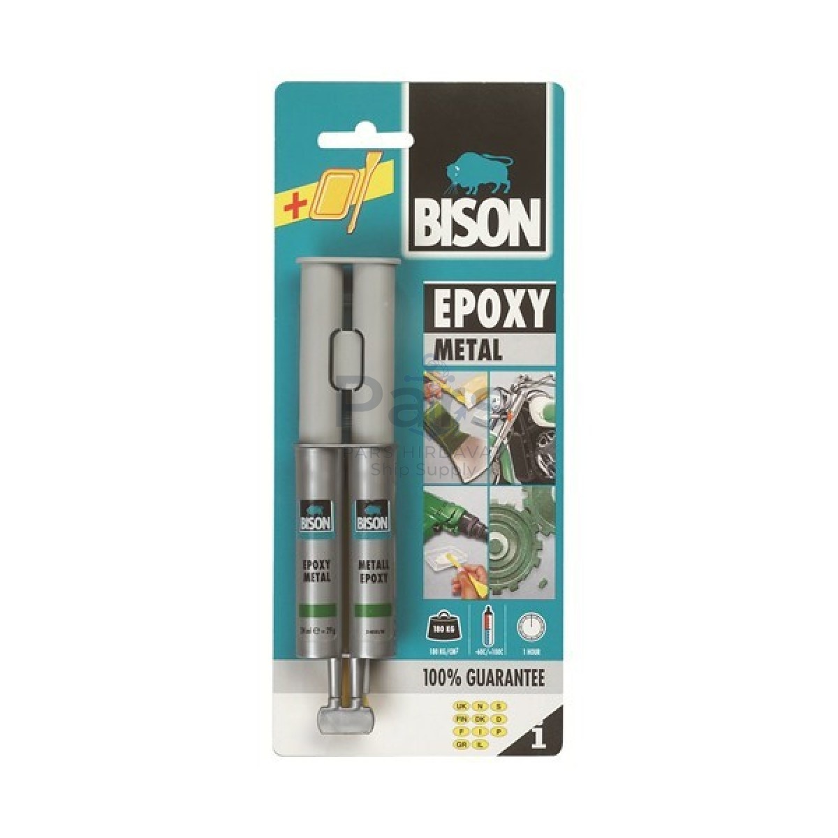 BİSON EPOXY METAL ŞIRINGA 24 ML