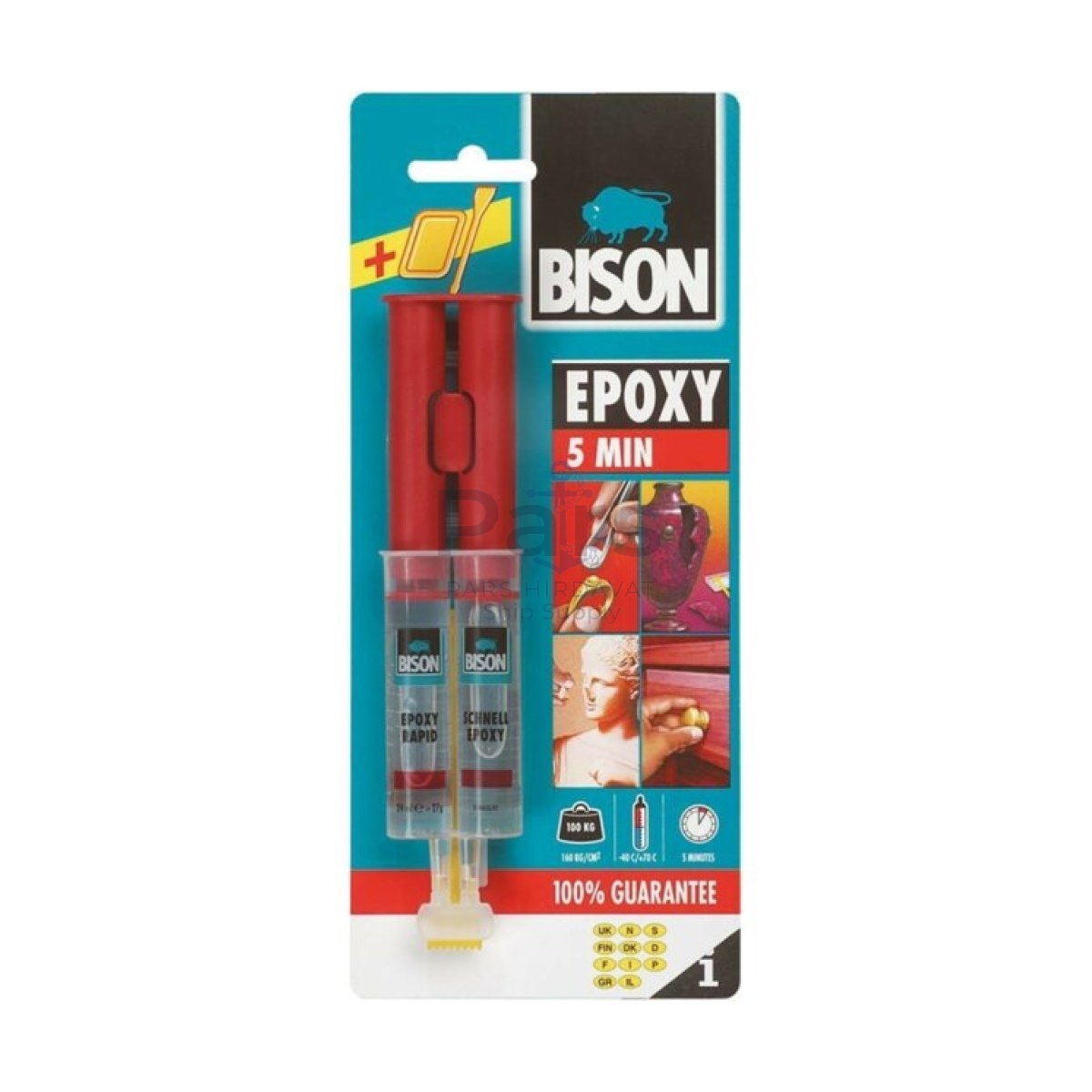 BİSON EPOXY ŞEFFAF ŞIRINGA 24 ML