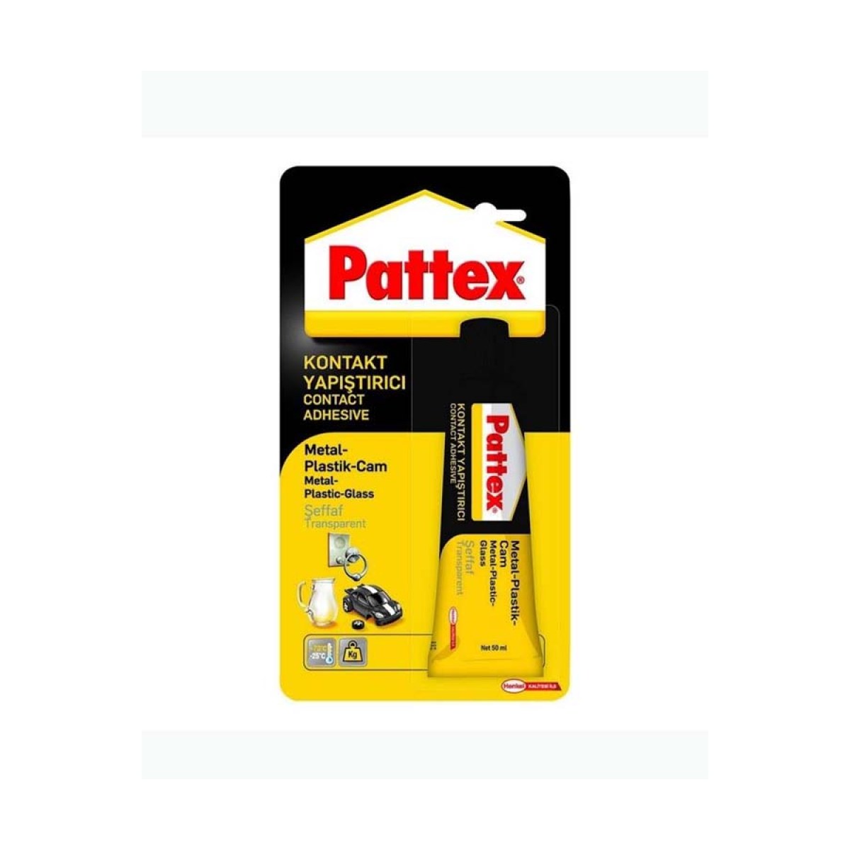 Pattex Şeffaf P. U. Kontakt Yapıştırıcı