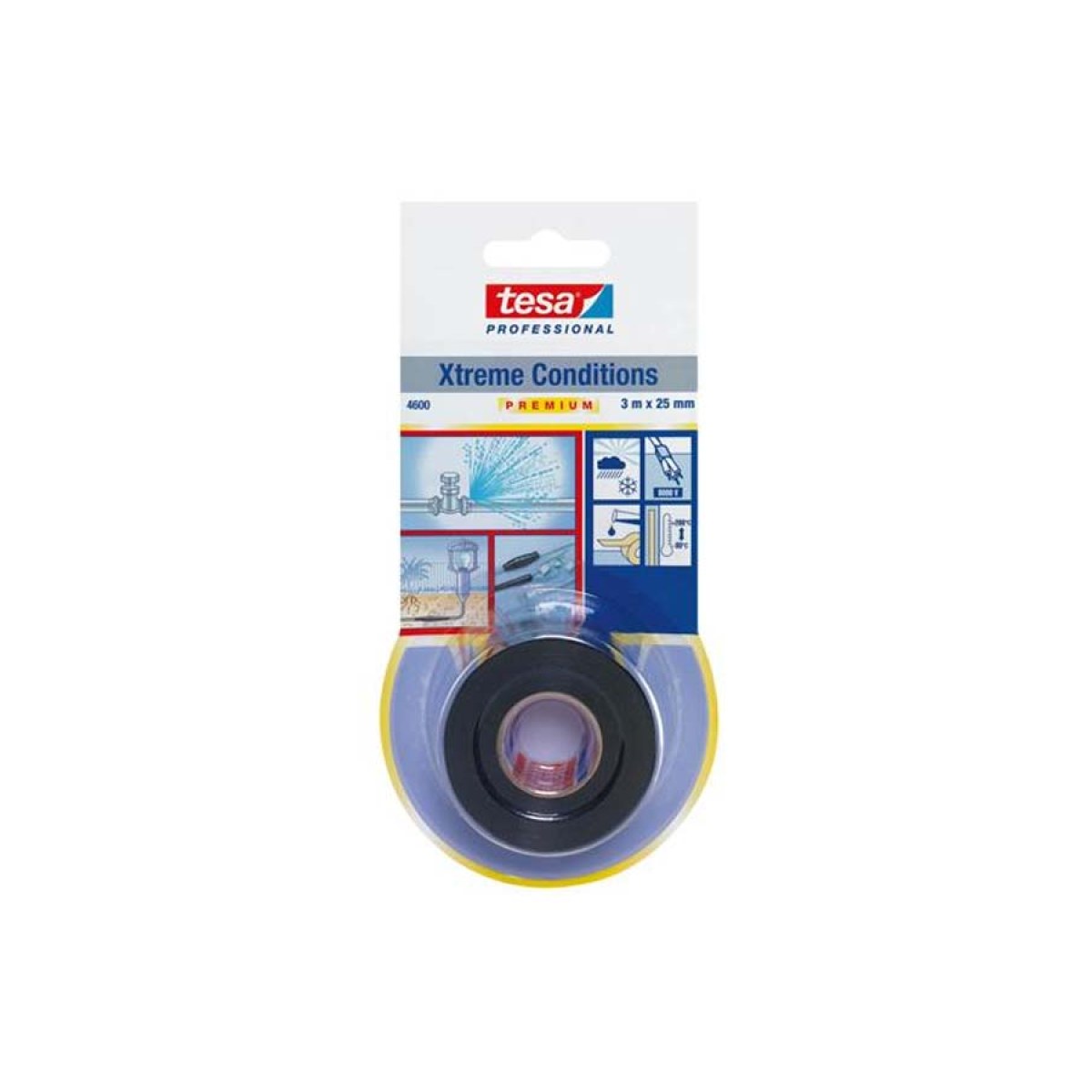 Tesa 4600 Extreme Conditions Silikon Tamir Bandı