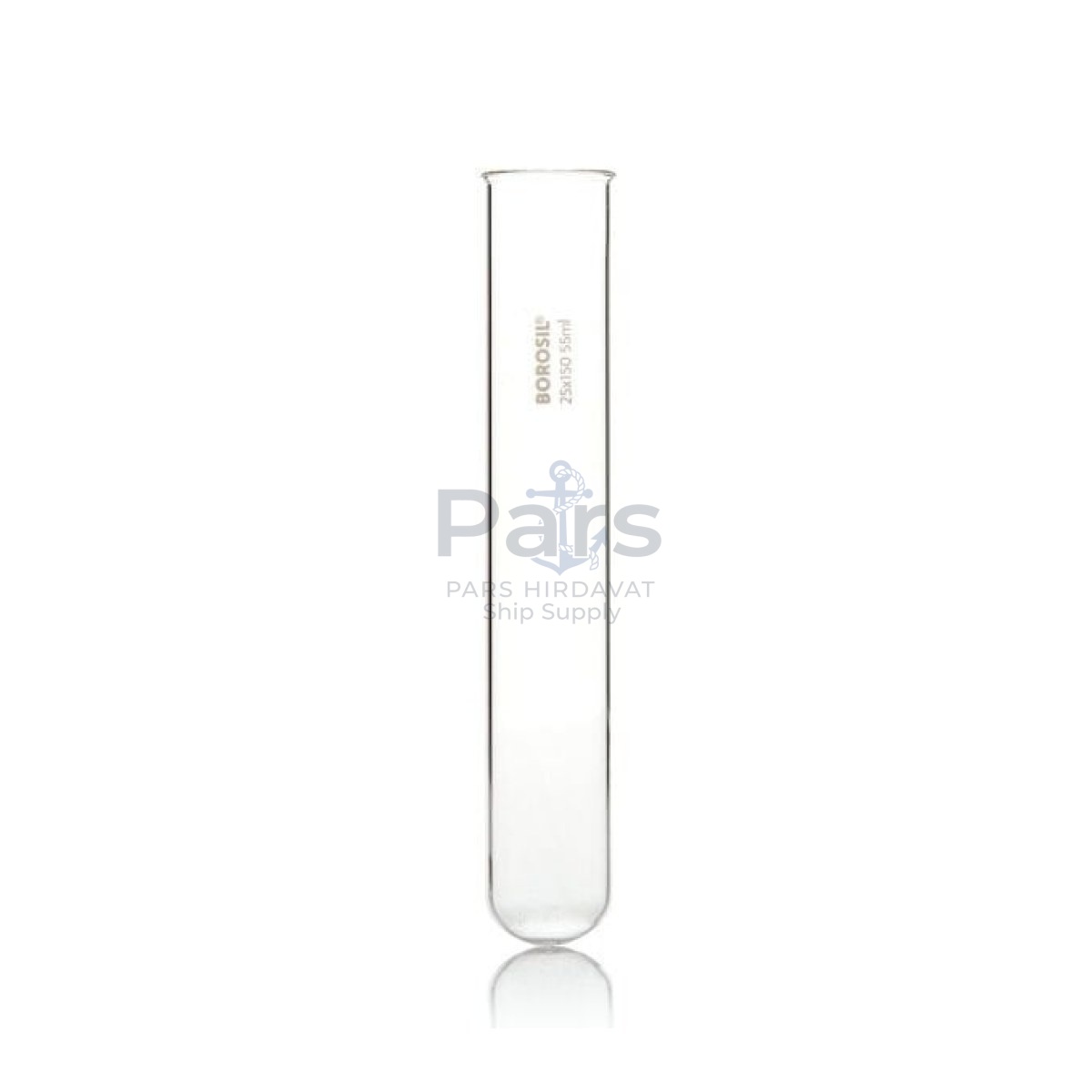 Borosil Cam Deney Tüpü 25x150 mm - Test Tüpü 10 pcs-Paket