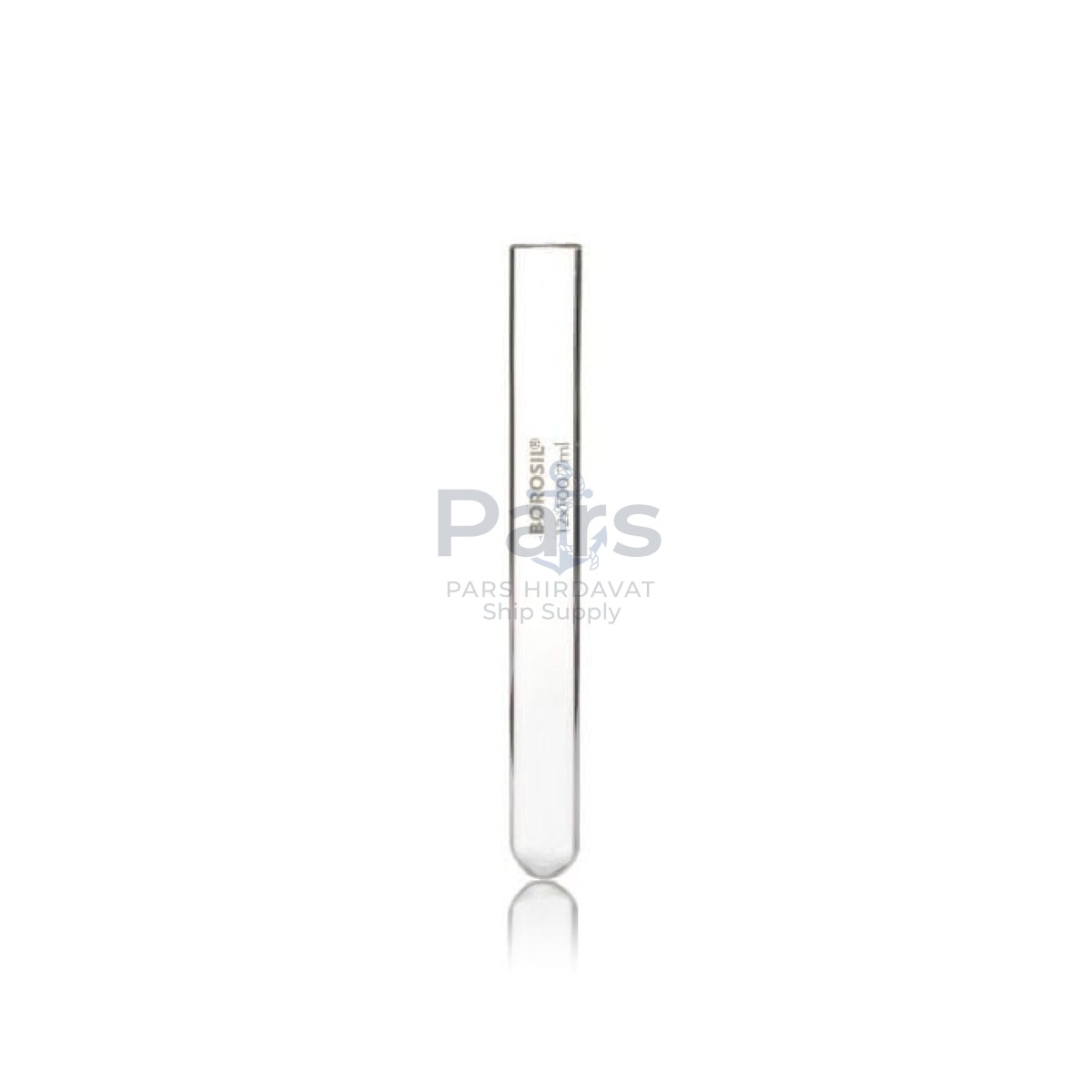 Borosil Cam Deney Tüpü 12x100 mm - Test Tüpü 10 pcs-Paket