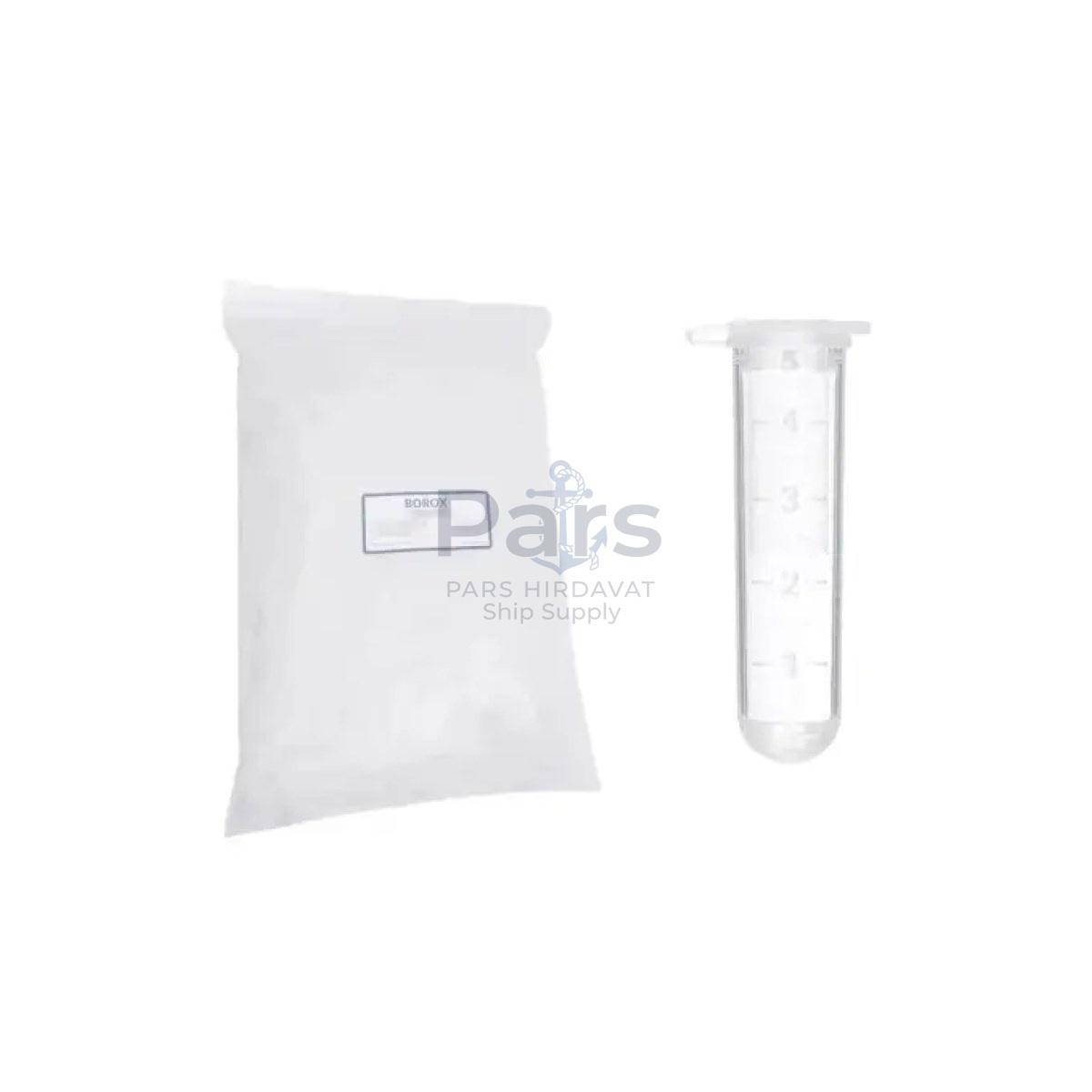 Borox Mikrosantrifüj Ependorf Tüpü 5ml - Yuvarlak Tabanlı - Özel Kilit Kapaklı - 100 pcs