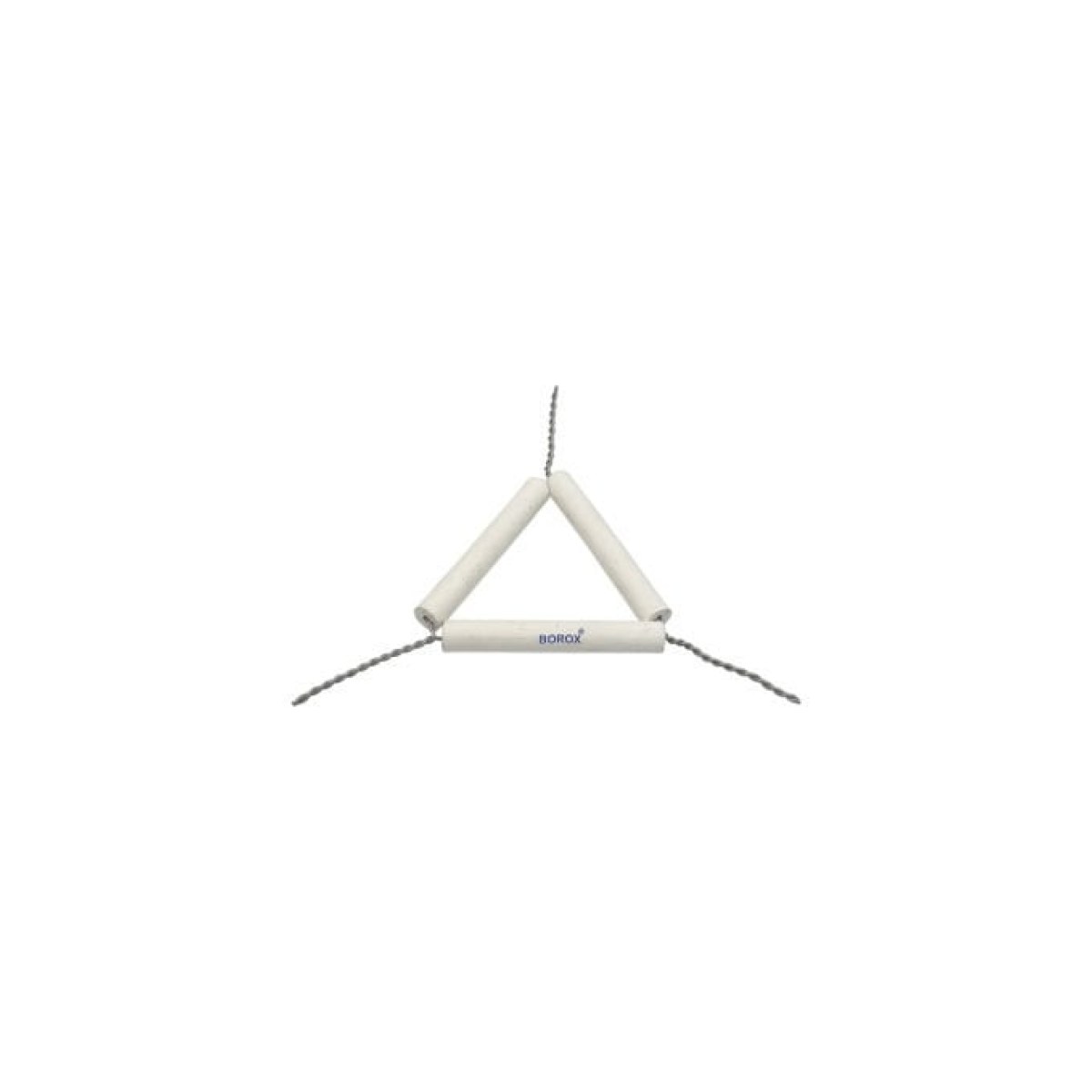 Borox Seramik Üçgen - 60 mm - Porselen Üçgen