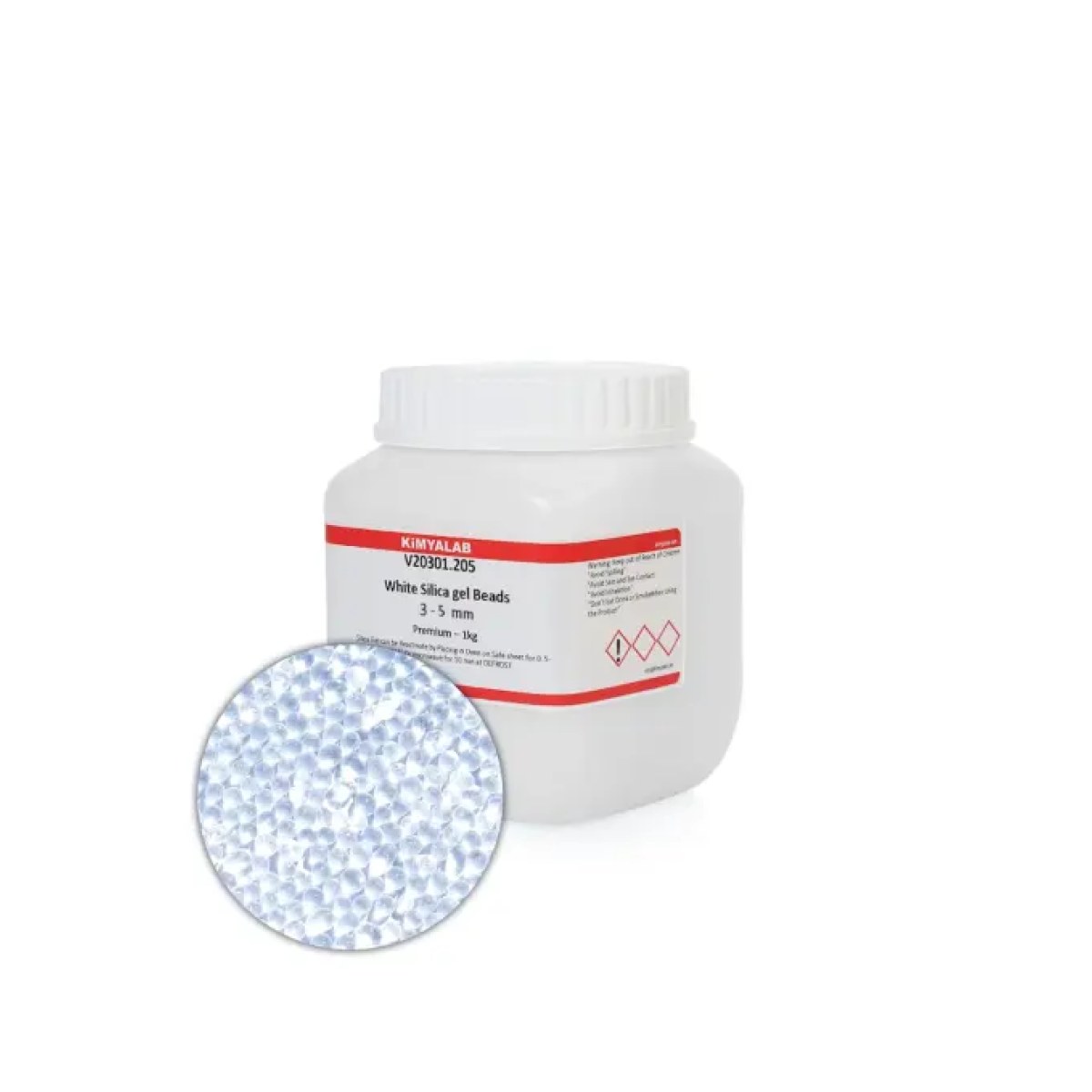 Silikajel Beyaz Nem Alıcı 1 Kg Dökme - Rutubet Küf Önleyici