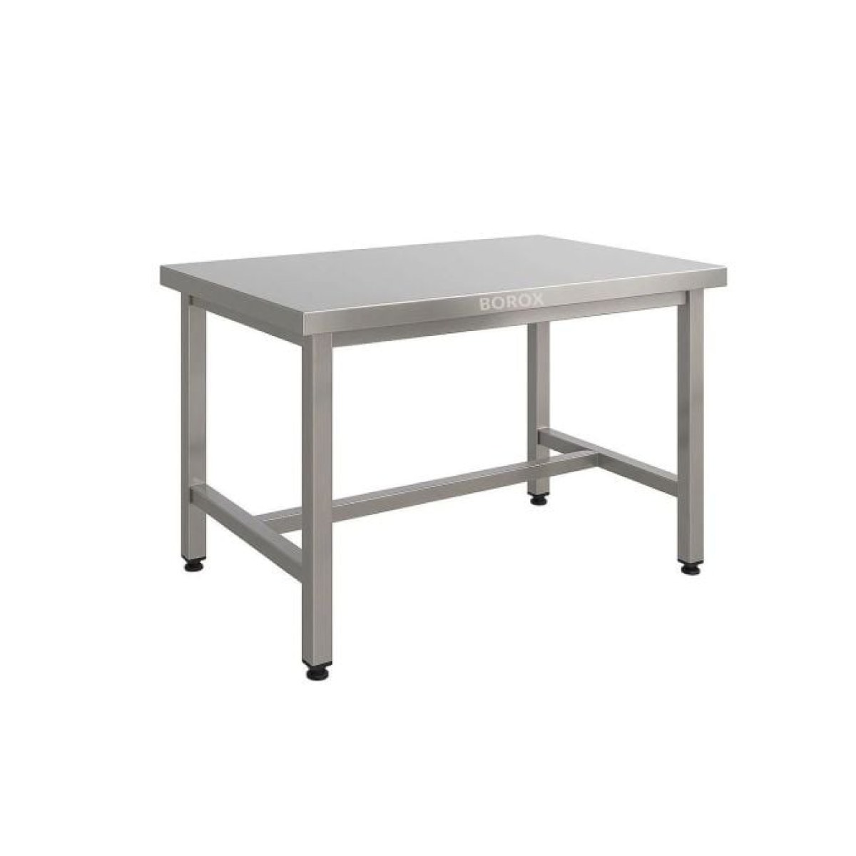 Borox Stainless Steel Laboratuvar Masası 130x60x85cm - Deney Masası - Çalışma Tezgahı