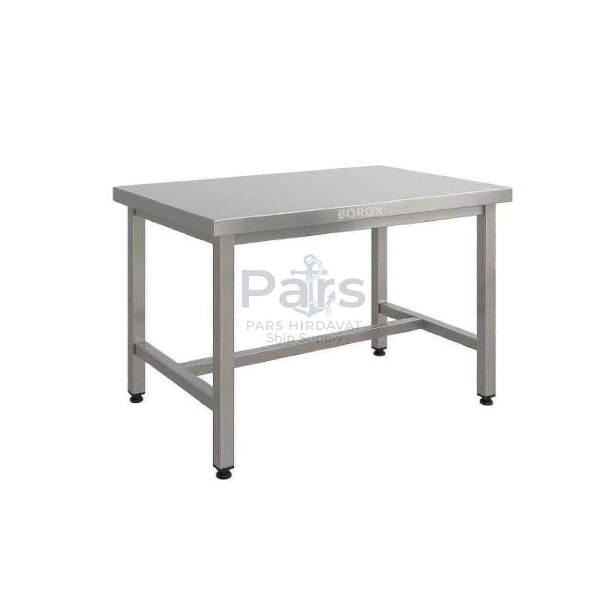 Borox Stainless Steel Laboratuvar Masası 140x70x85cm - Deney Masası - Çalışma Tezgahı