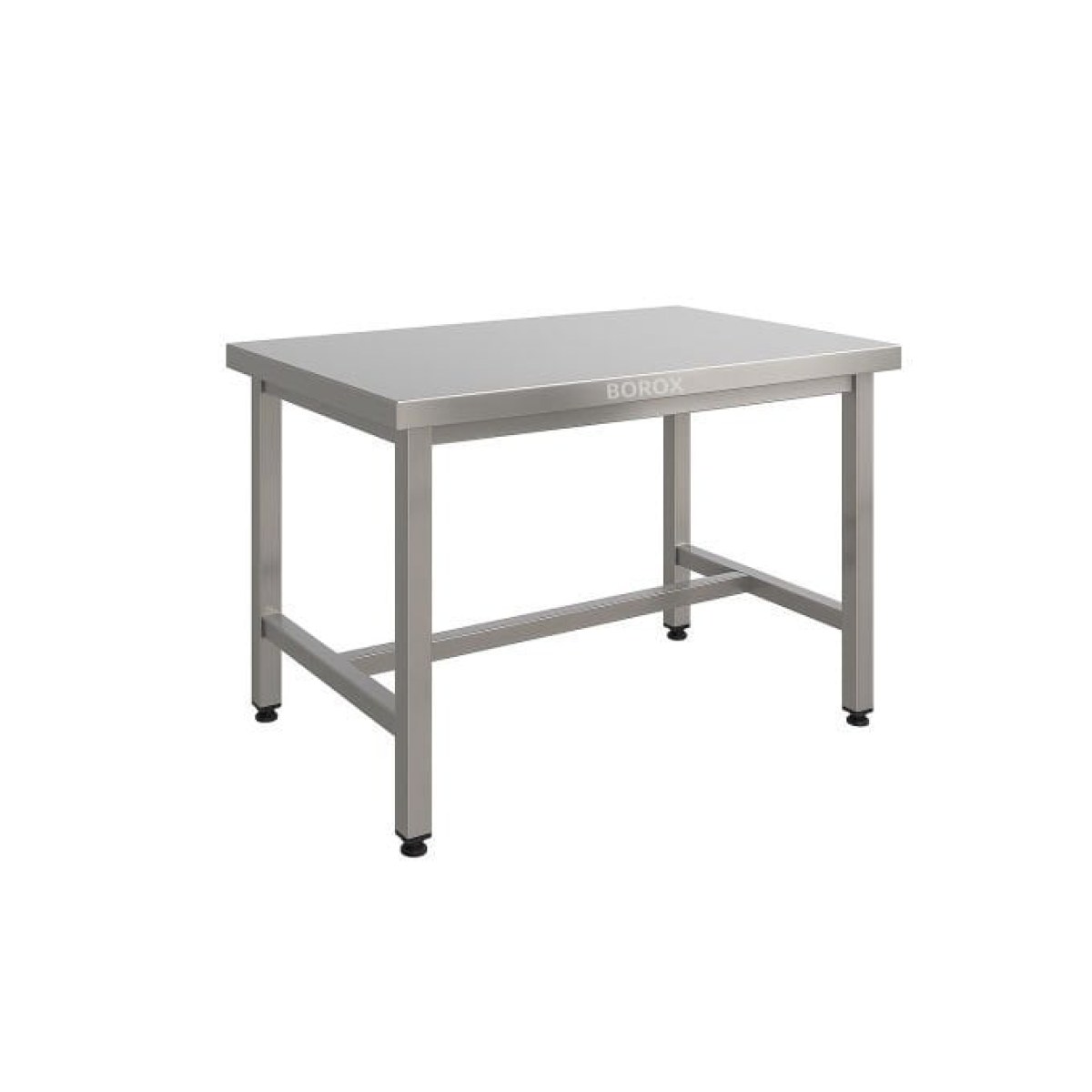 Borox Stainless Steel Laboratuvar Masası 130x80x85cm - Deney Masası - Çalışma Tezgahı