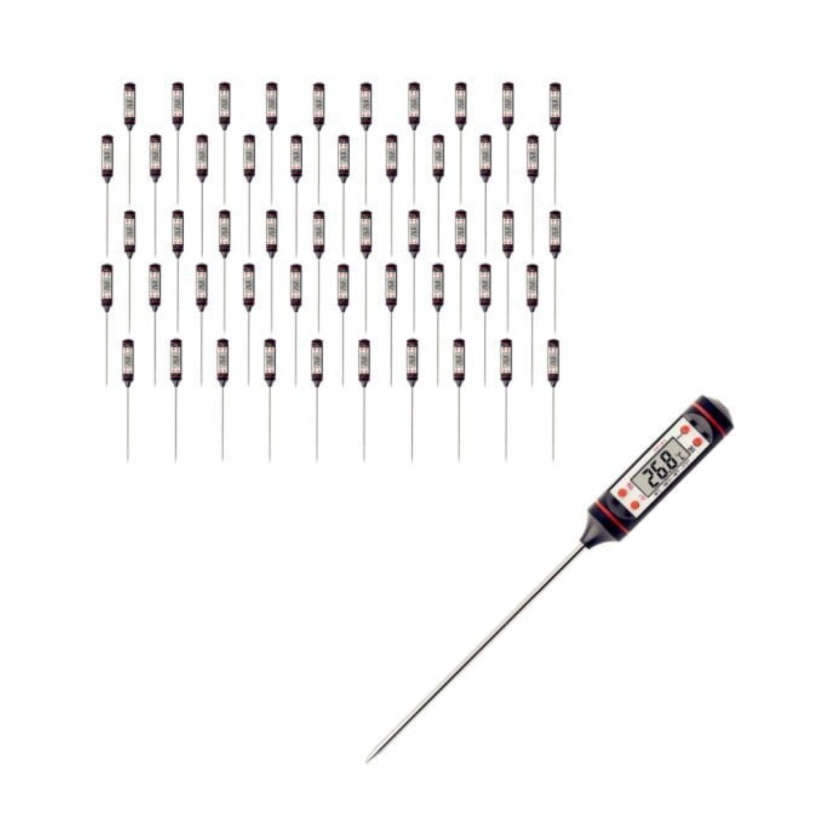 Dijital Termometre TP101 -50-300C - Gıda Termometresi 50Adet