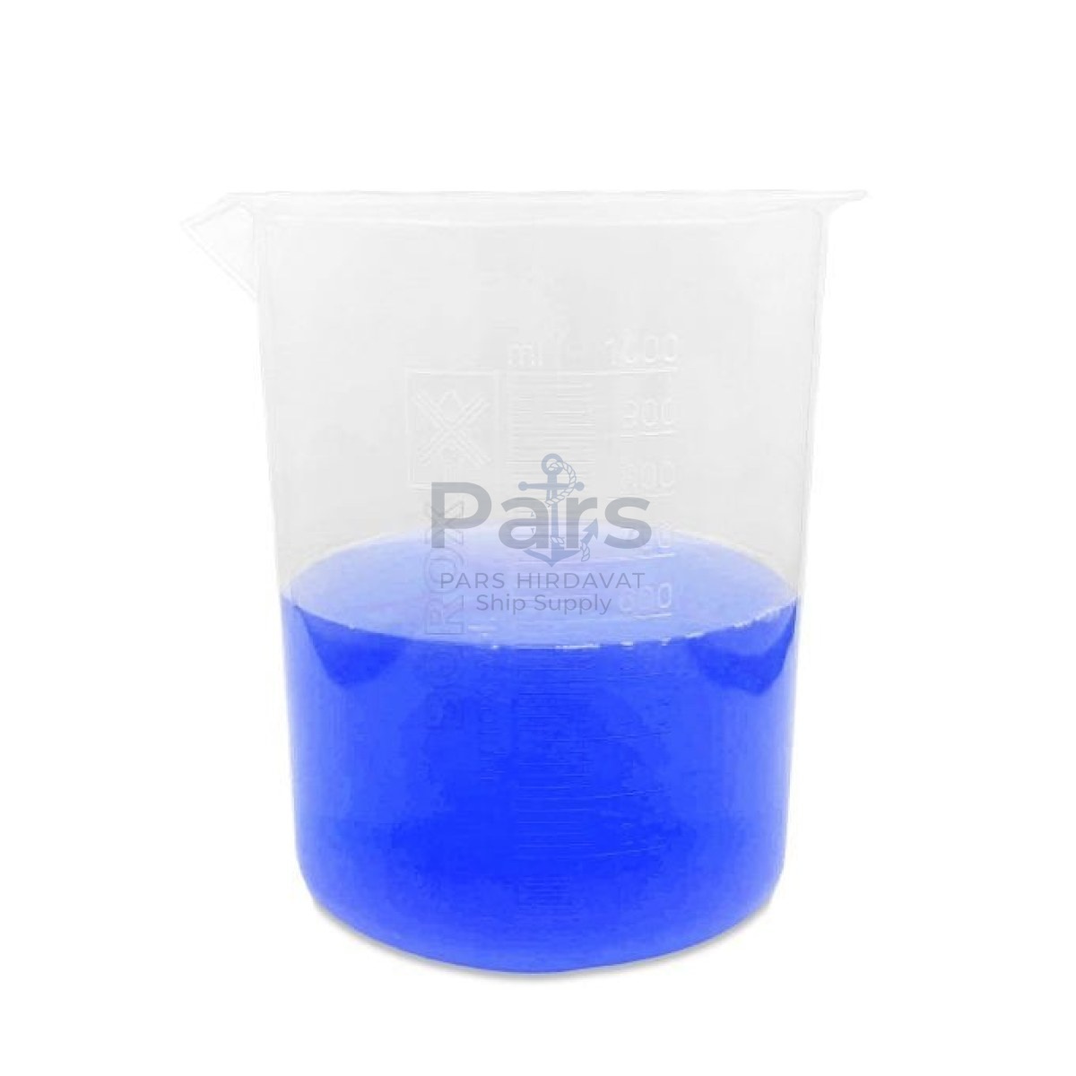 Borox Plastik Beher 1000 ml - Kabartma Dereceli - Plastic Beaker Autoclavable