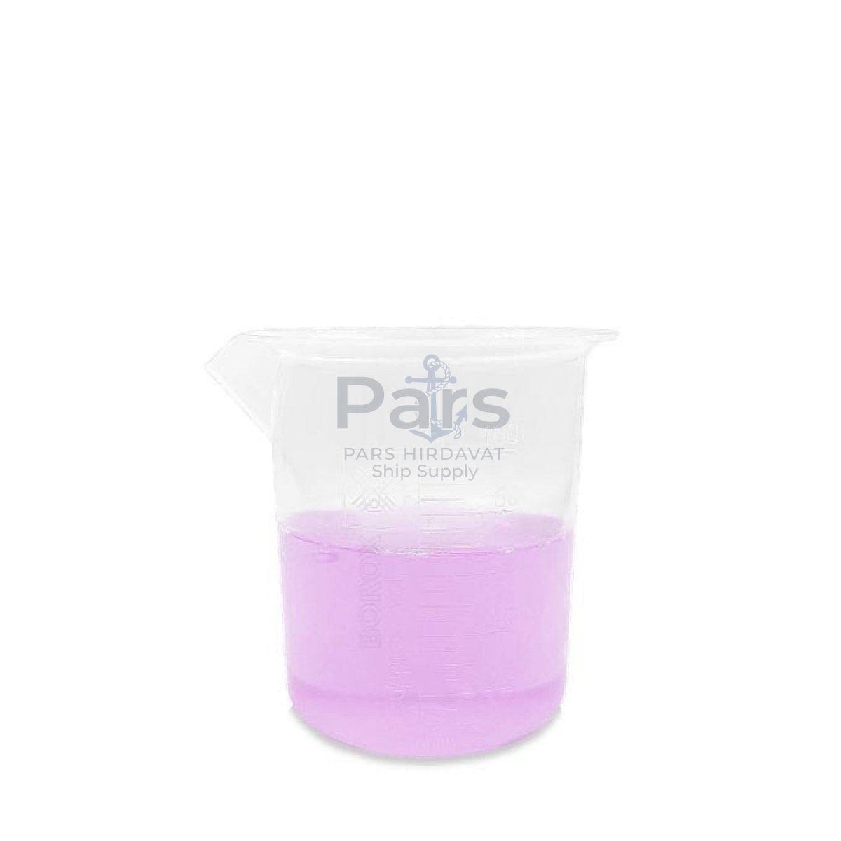 Borox Plastik Beher 100 ml - Kabartma Dereceli - Plastic Beaker Autoclavable