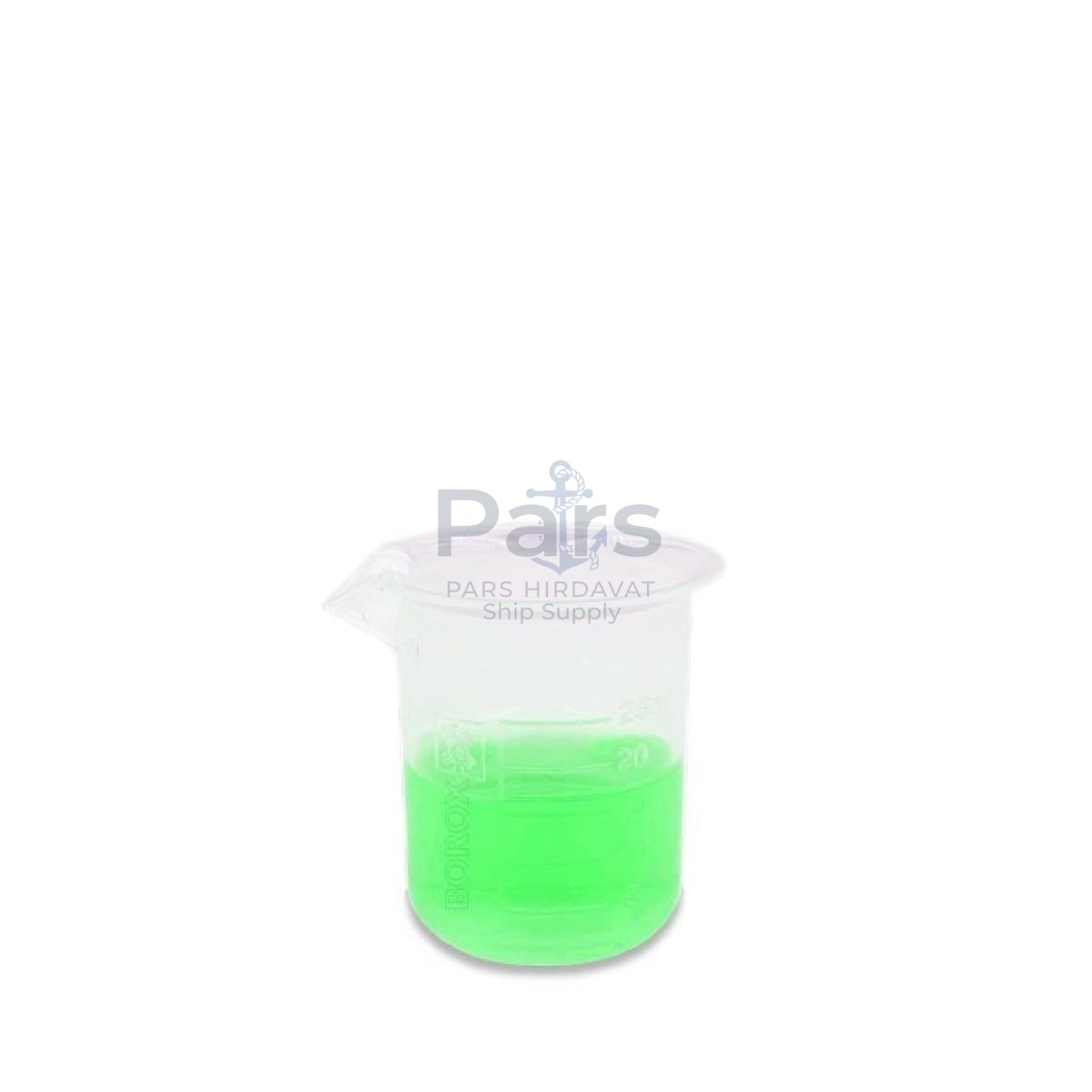Borox Plastik Beher 25 ml - Kabartma Dereceli - Plastic Beaker Autoclavable