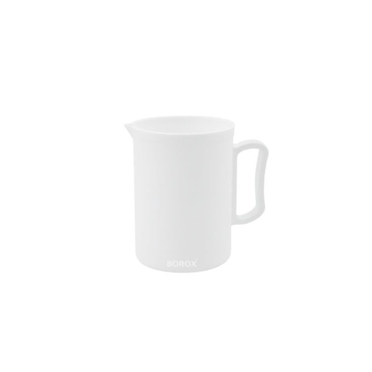 Borox Kulplu Teflon Beher 250ml - PTFE Isıya Dayanıklı Beher