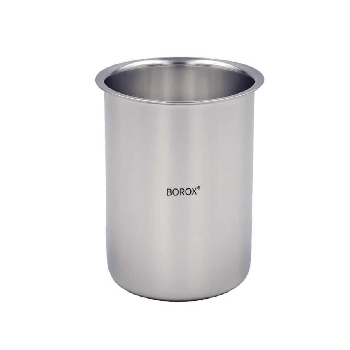 Borox Paslanmaz Çelik Beher 1000ml - Laboratuvar Ölçü Kabı 1 Litre